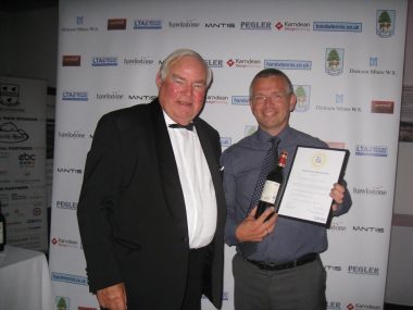  Chairman Neil Bates, winner of the 2016 Volunteer of the Year 