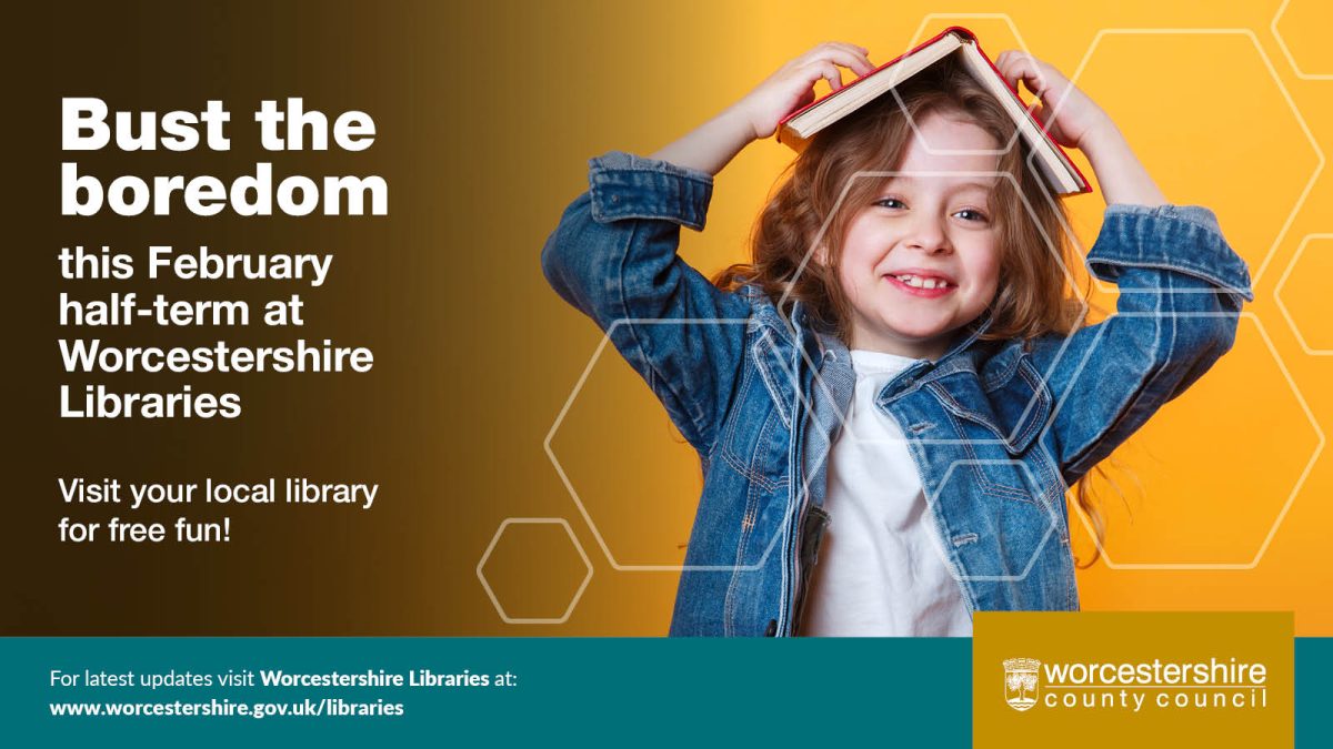 Plenty of halfterm fun for families at Droitwich Library The