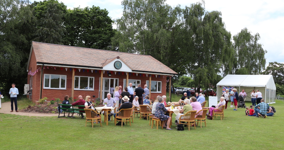 New pavilion officially opened at Hanbury Recreation Ground after request from Astwood Bank Cricket Club 